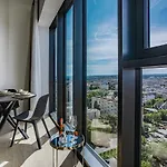 Appartement Luksusowy Z Widokiem, Basenem I Sauna Hanza Tower 19th Floor Szczecin