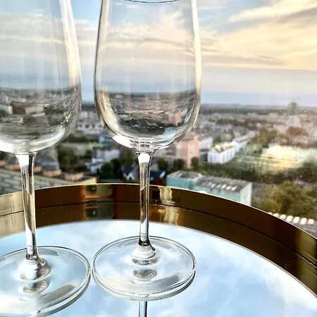 Lejlighed Luksusowy Z Widokiem, Basenem I Sauna Hanza Tower *