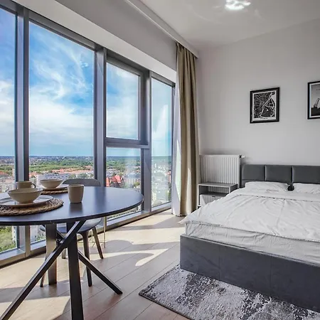 Luksusowy Z Widokiem, Basenem I Sauna Hanza Tower * Stettin