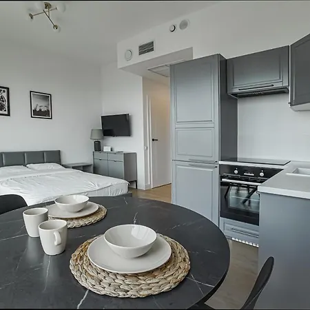 Appartamento Luksusowy Z Widokiem, Basenem I Sauna Hanza Tower Stettino