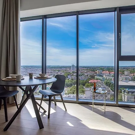 Luksusowy Z Widokiem, Basenem I Sauna Hanza Tower 19th Floor Στσέτσιν