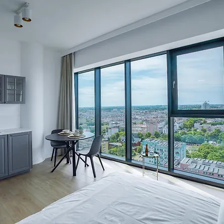 Luksusowy Z Widokiem, Basenem I Sauna Hanza Tower * Stettino