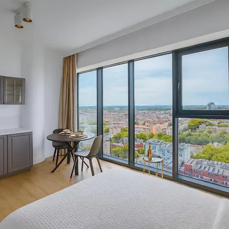 Διαμέρισμα Luksusowy Z Widokiem, Basenem I Sauna Hanza Tower 19th Floor *