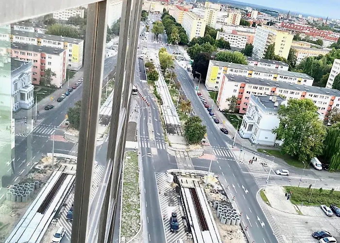 Apartment Luksusowy Z Widokiem, Basenem I Sauna Hanza Tower